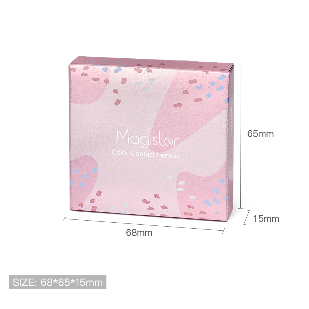 custom logo cosmetic contact lens colored contact lenses eye color lenses packaging box urban layer contact lenses lensa kontak