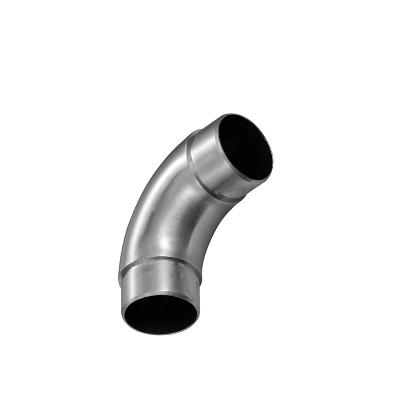 Hand rail elbow accessories male metal fittings stainless steel connector decorative pipe tube fittings elbow