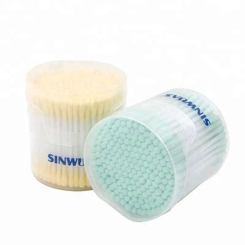 Одноразовые OEM Качество Изысканный Бесплатная загрязнение и гигиена чистый ватный тампон