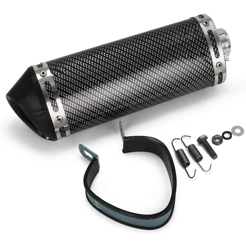 High Performance Car Exhaust Muffler Stainless Steel Pipe Mainly Used In Civic Exhaust Tip Customizable