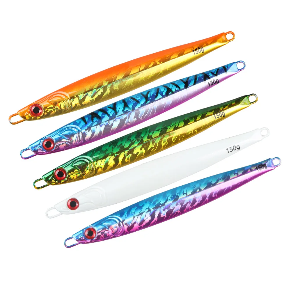JOHNCOO Japan Model 150g/180g Saltwater Sea Fishing Lead Jig Lure Switch Metal Jig