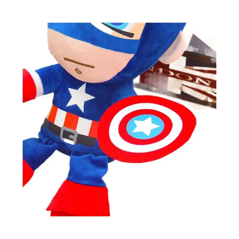 Hot Sale Super Iron Bat Spider Man Plush Dolls Cartoon Character Figure Toys for Kids