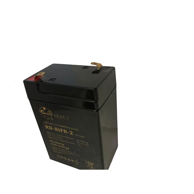Прямые продажи с завода Lifepo4 24v 2ah ups система безопасности литиевая батарея
