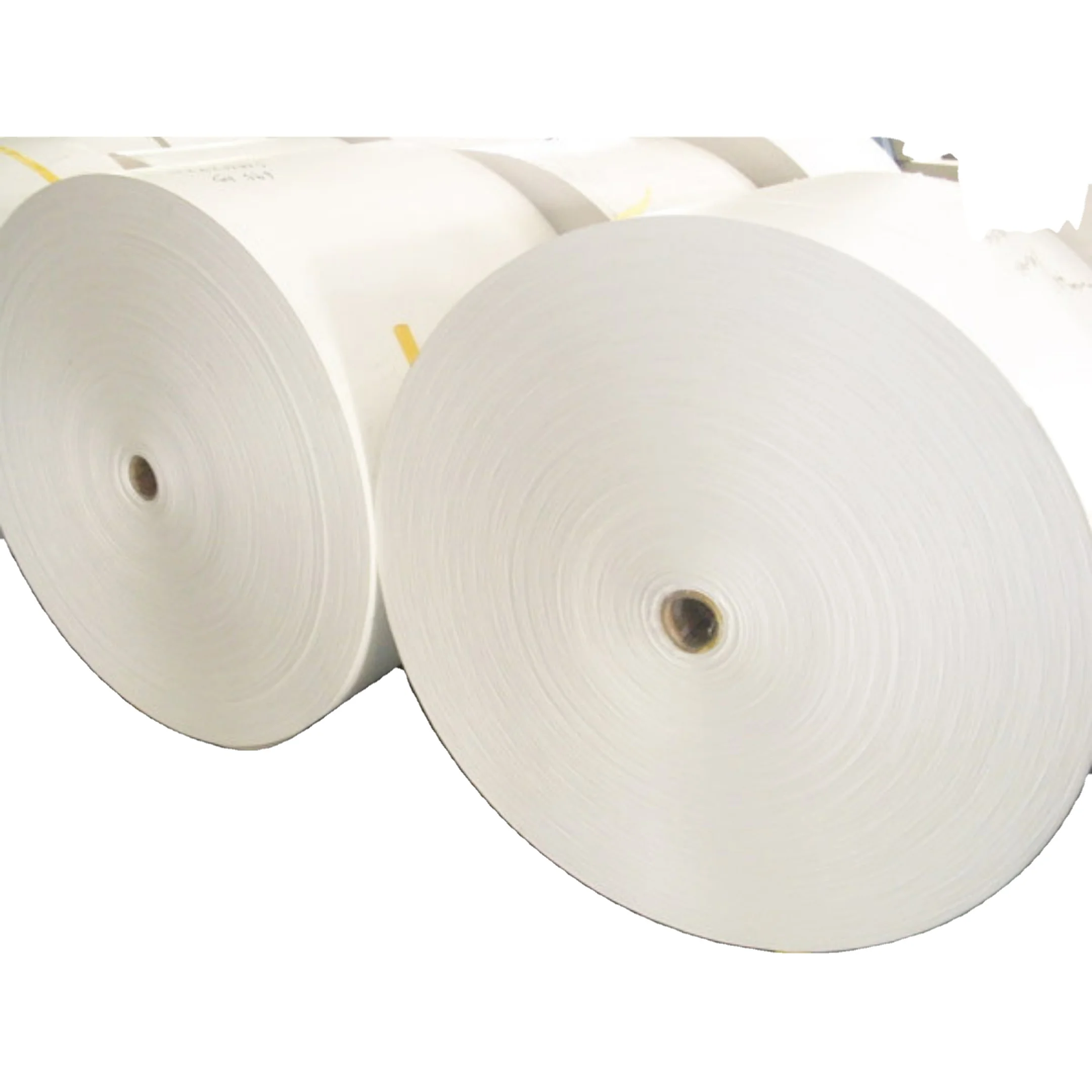 Factory price white kraft paper 65gsm-190gsm straw paper roll