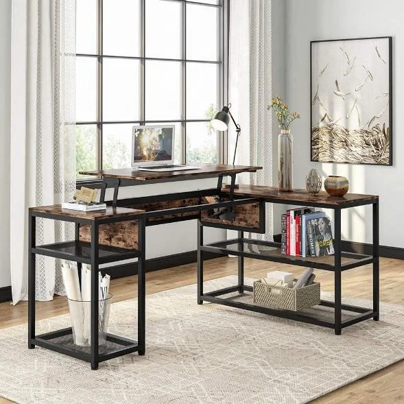 
Office furniture metal frame desk computer desk 