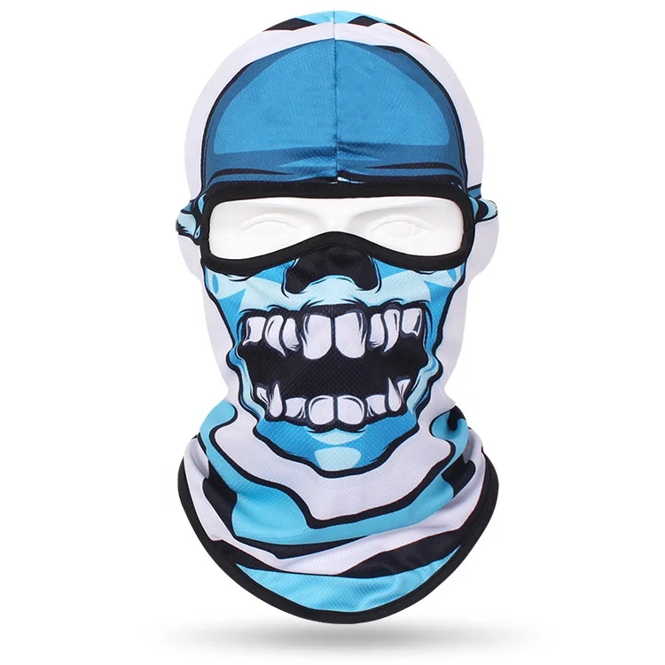 Hot Selling Outdoor Sports Custom Logo Face Mask Knit Full Face Cover Ski Bicycle Cycling Motorcycle Mask Hats Balaclava