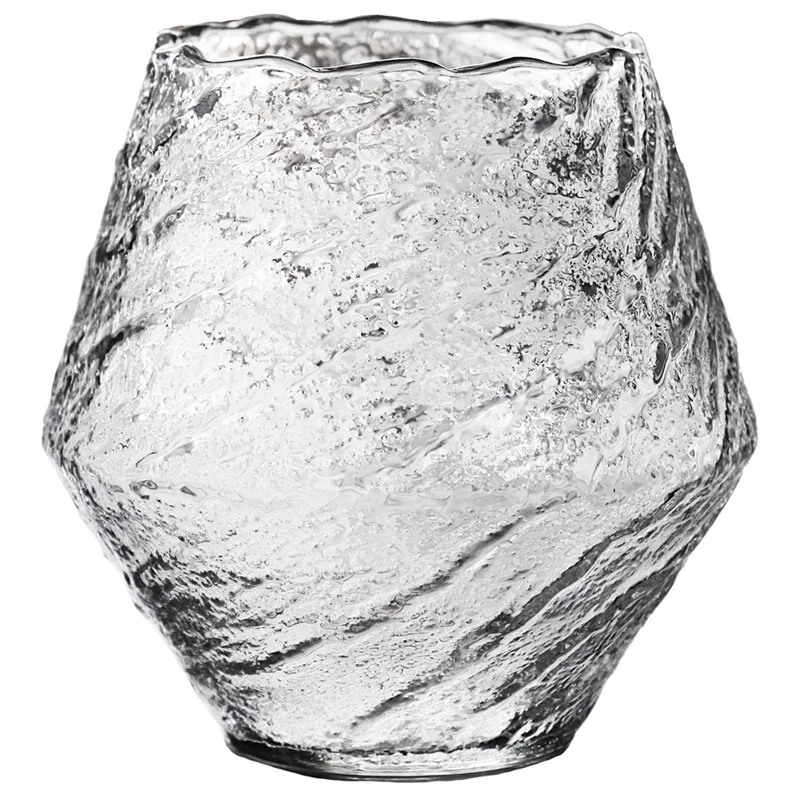 European Style Creative Water Pattern Home Bar Beer Whiskey Frosted Glass Mug