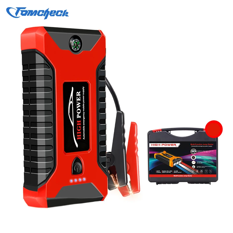 Внешний аккумулятор на литий-ионном аккумуляторе, автомобильный бустер, пусковое устройство, пусковое устройство для автомобильного внешнего аккумулятора