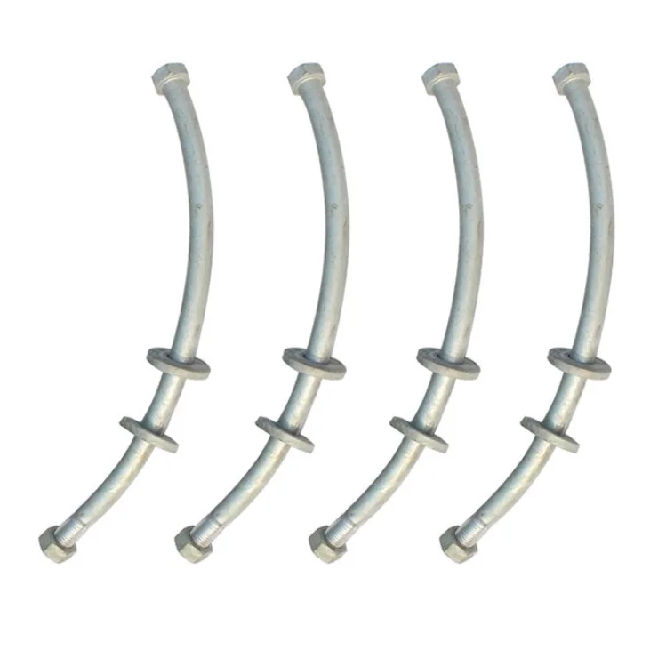 
Tunnel Curve Connecting Hex Bolt Steel U Shape Tunnel Hex Head Bolt For Subway Construction 