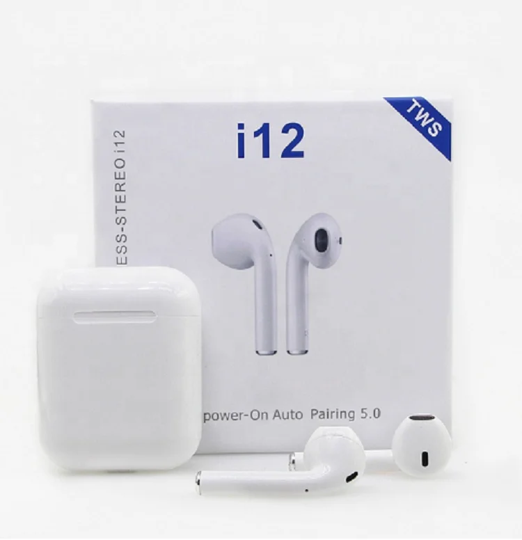 Высококачественные самые продаваемые продукты, беспроводные наушники I12, выдвижное окно