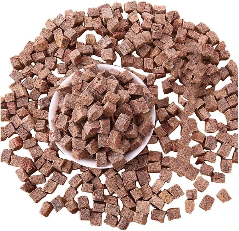 Freeze-Dried Beef Steak Dices (100% Real Meat)