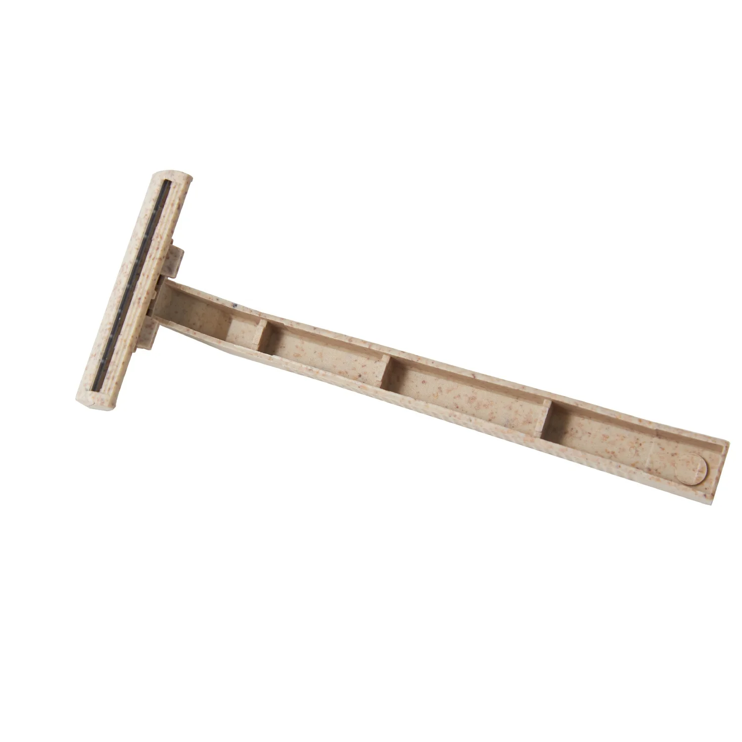 Eco Friendly wheat straw Razor Disposable tattoo Twin Blade Lady Body Hair Shaver Razors