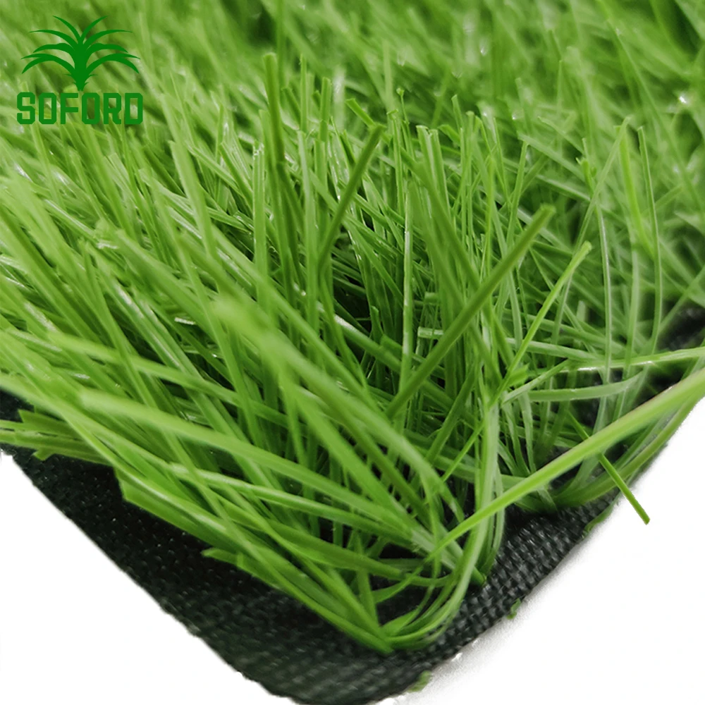 Factory cheapest synthetic grass soccer and Cesped-Artificial for club football and training court