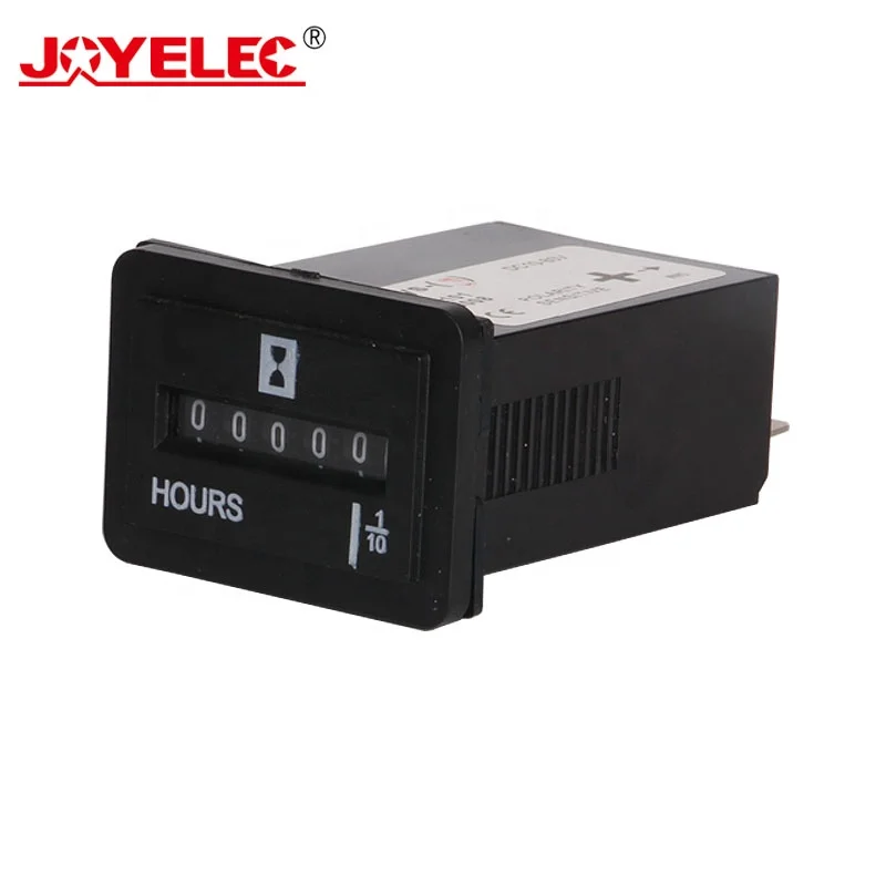 JOYELEC Hot Selling SYS-3 Quartz Hour Meter Electronic Full Sealed Counter for Motor on Engineer and Machinery 0-99999.9 Hours