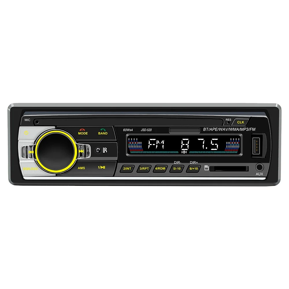 Brand new wholesale JSD520 car wireless interconnection MP3 player card U disk car radio instead of cd dvd car player