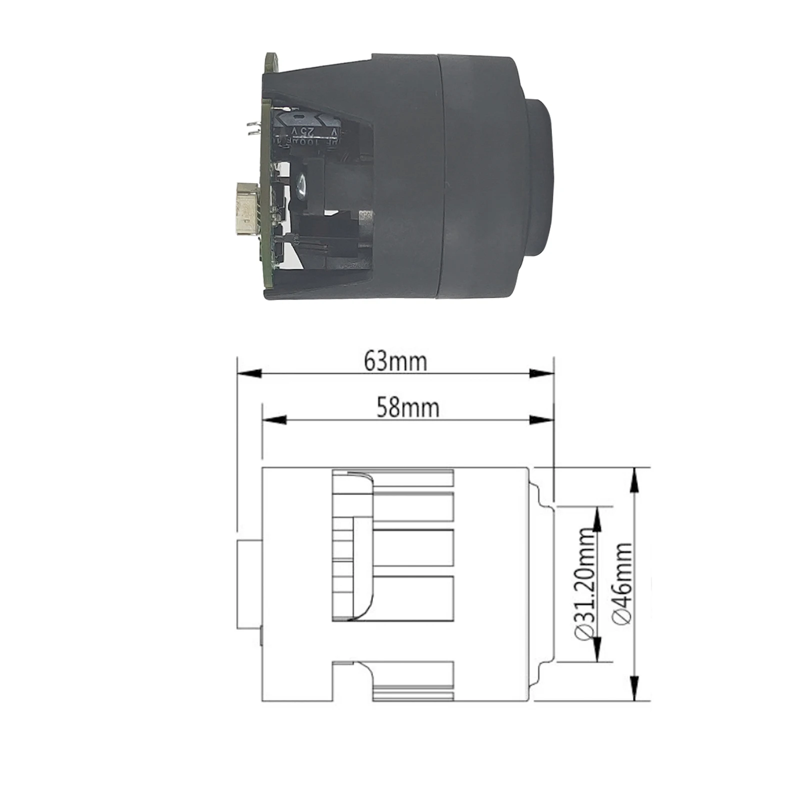 Manufacturers wholesale high power DC brushless motor 14.8V 140W Vacuum Cleaner hair dryer Accessory