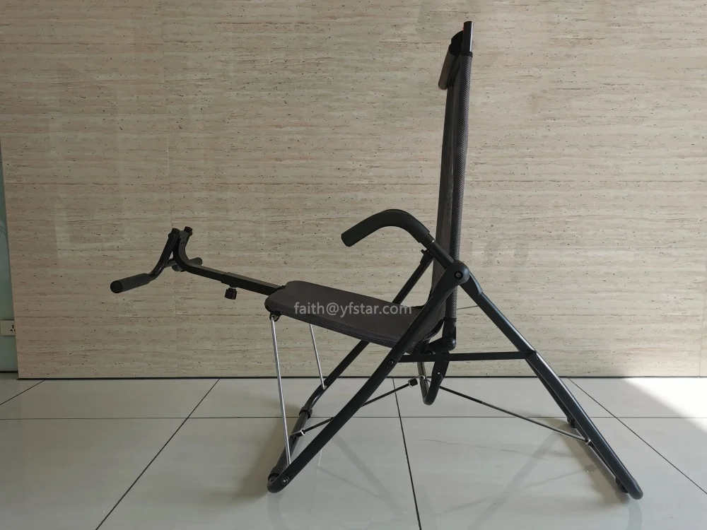Wholesaler Large Size AB Lounge Exercise Chair Manual Folding Zone Bench Leisure Sports Equipment for Home