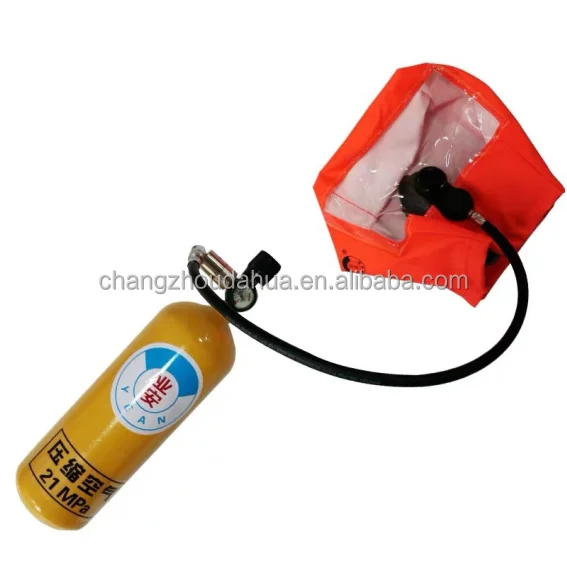 Emergency Escape Breathing Device  EEBD THDF15-l 15 minutes  3L 21Mpa