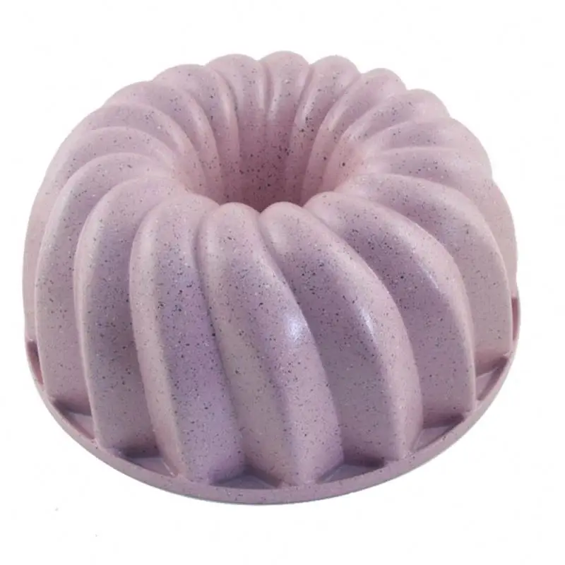 YJ 174706 Non Stick Cast Iron Aluminum Round Baking Pan Classic Cake Pan Mold