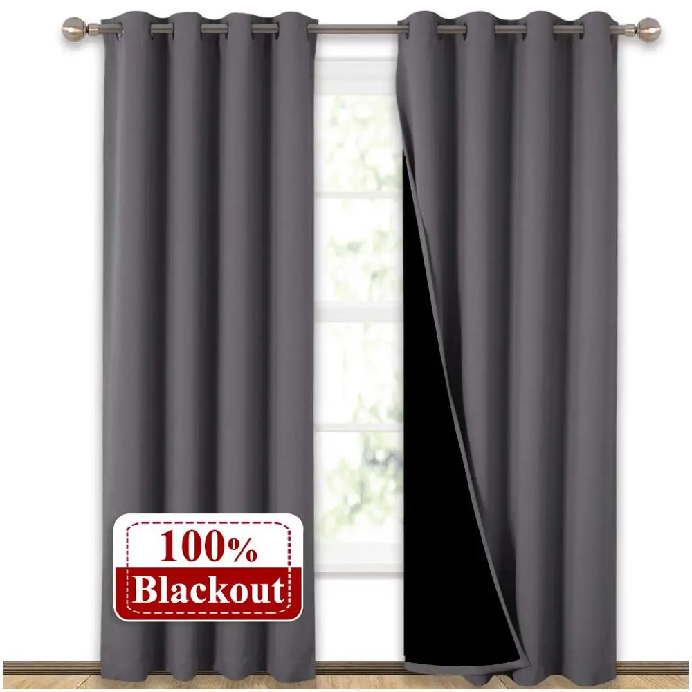 Factory Manufacture Various Portable Room Curtains Polyester Blackout Curtain