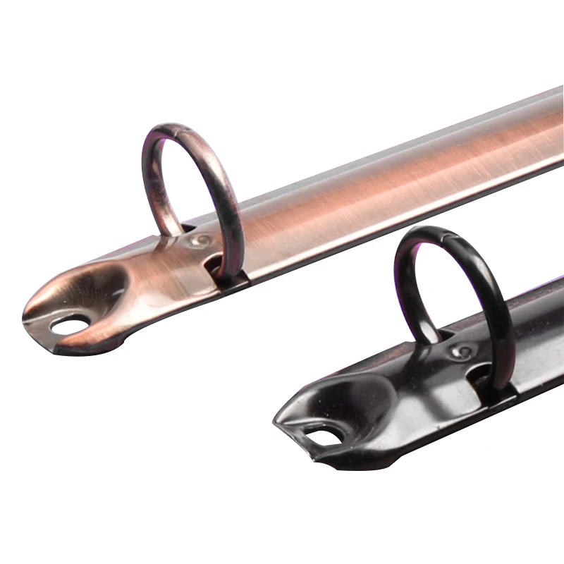 Antique Brass Metal 2 Hole Ring Binder Mechanism Clip