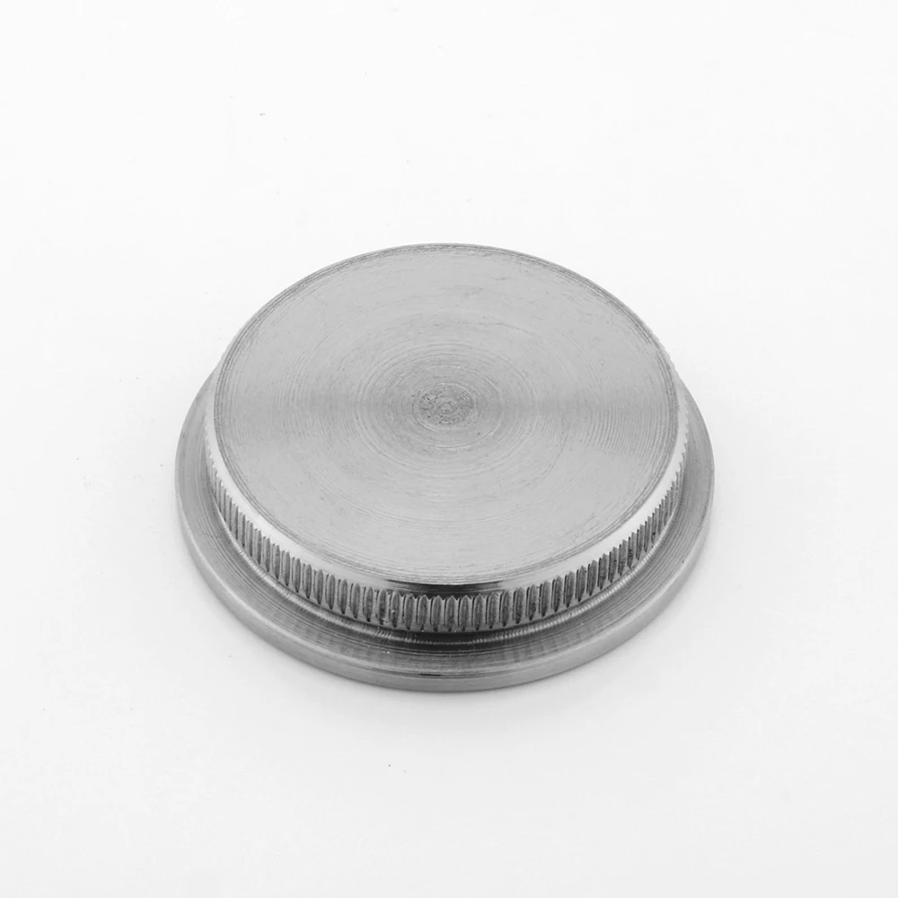 Easy Installation Stainless Steel Railing System Stair Railing Steel Handrail Fitting Pipe End Cover for Round Tube