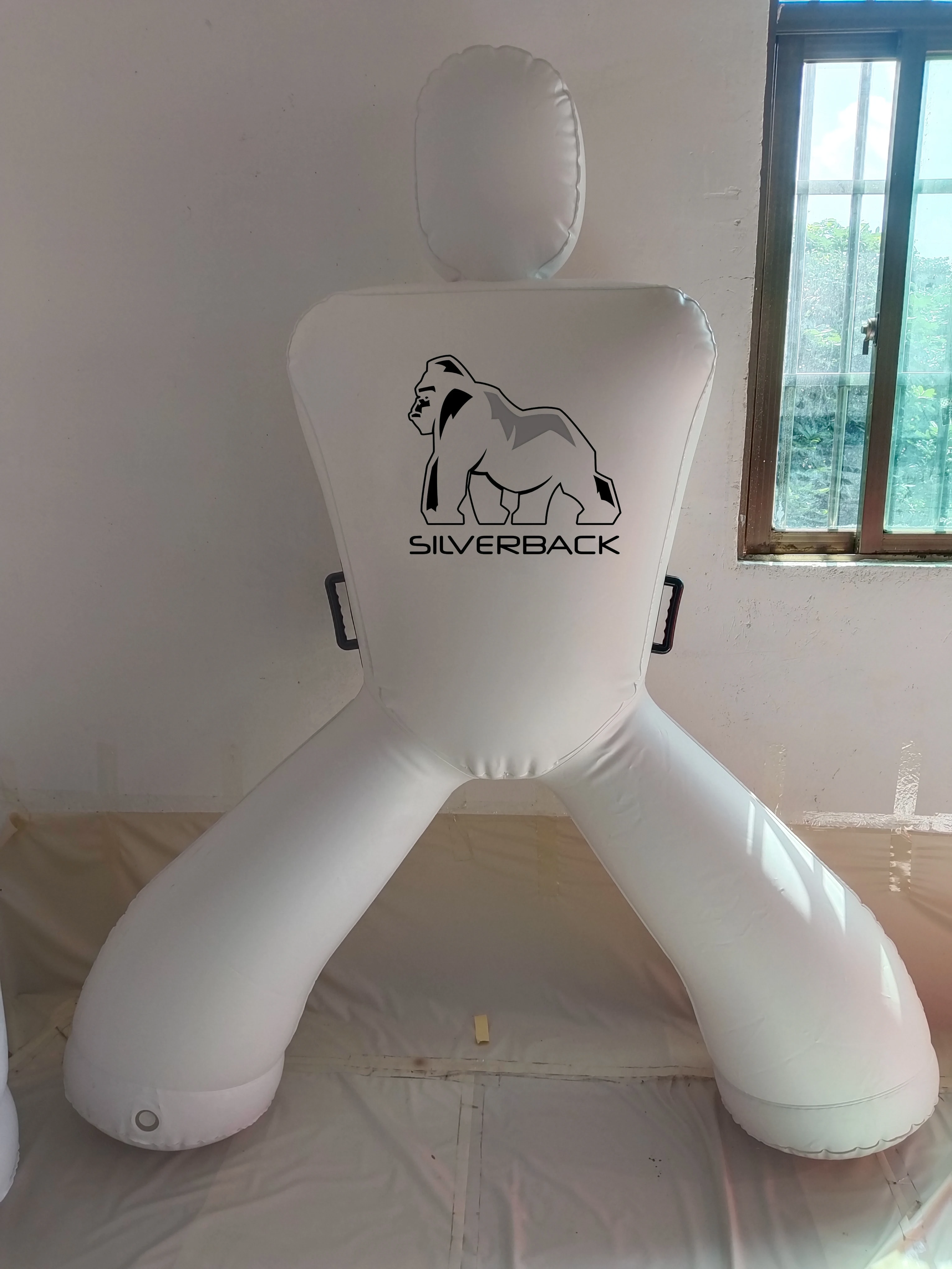 Customize 2m Adult Football Basketball Training Inflatable Man Shape Football Dummy 2 Leg Soccer Mannequins