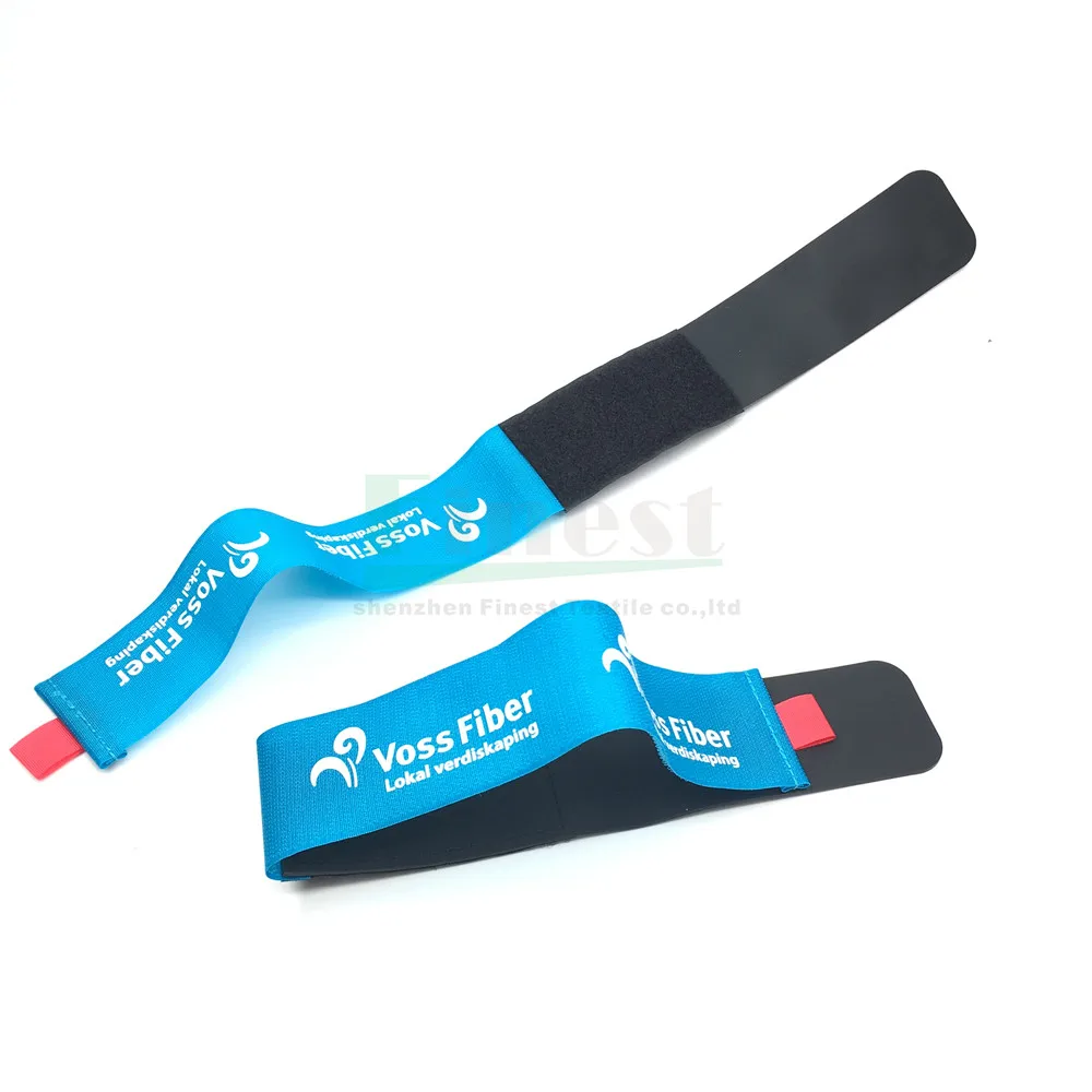 Wholesale Durable Ski Race Hook and Loop Rubber Ties