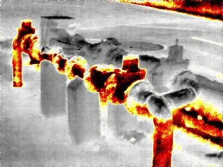 NEWEST Thermal imaging camera is used as a diagnostic tool for hydropower lines thermal imaging camera mobile phone