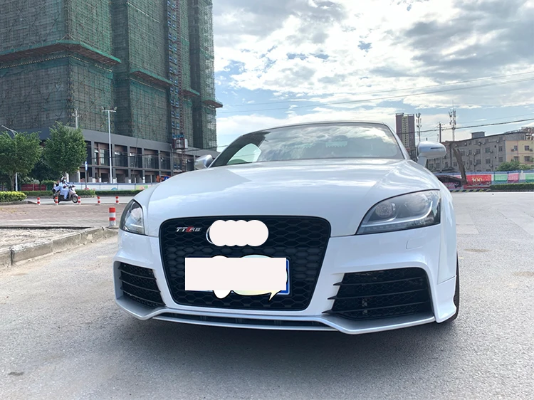 Модифицированный обвес высококачественные автозапчасти TT 8J обновление до TTRS передний бампер с решеткой радиатора для Audi Bodykit 2008-2014