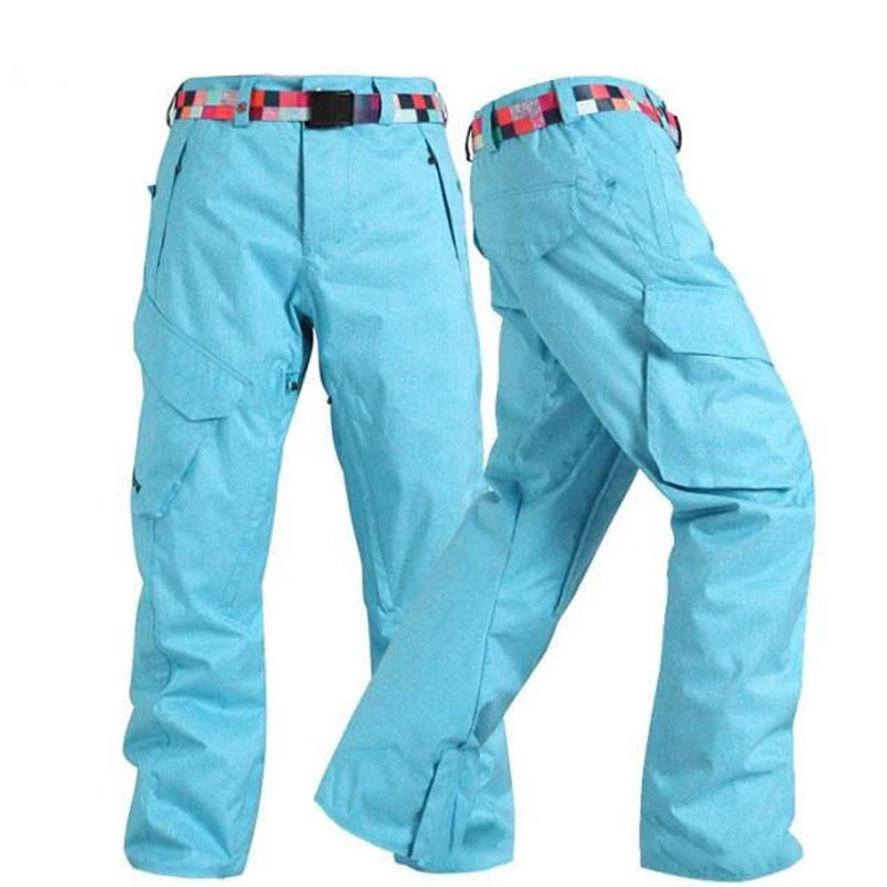 Custom Wholesale Men Outdoor Skating Wear Ski Pants Windbreaker Waterproof Baggy Snowboard Pants From China Manufacturers