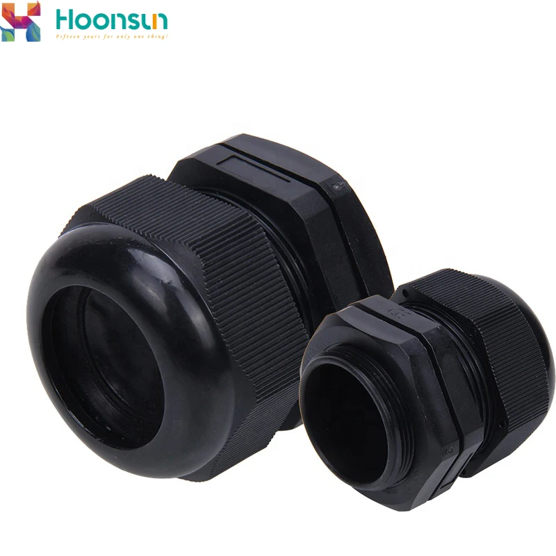 PP Nylon Plastic Cable Gland M18 Waterproof IP68