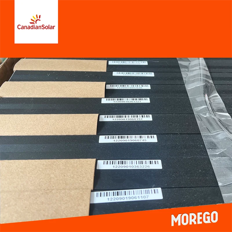 Canadian solar photovoltaic panels black frame and black back 400w 395W 405w 400 watt solar panel price in stock