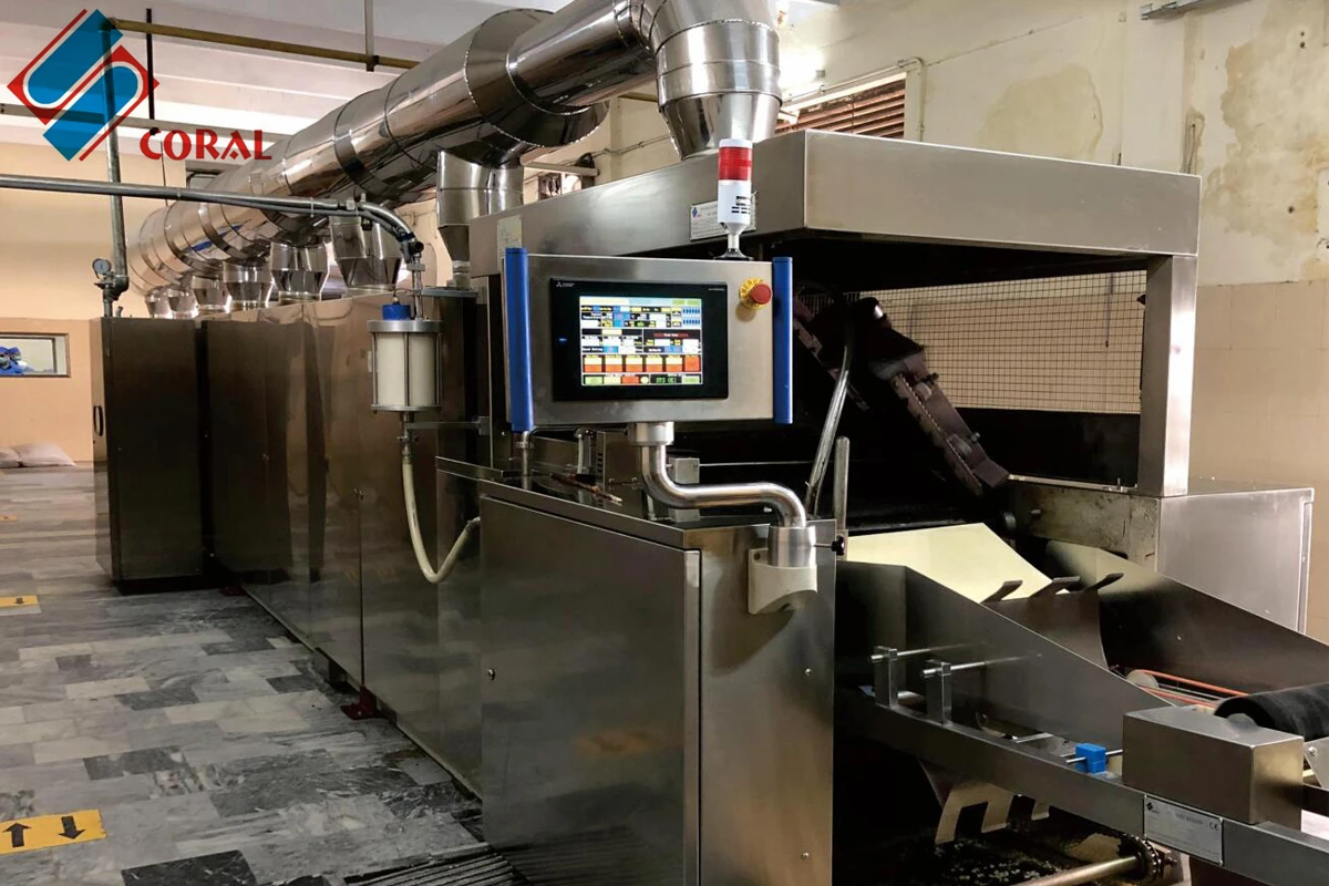 Advanced machinery High Efficiency Wafer Baking biscuit  Machine Wafer Production Line Machine