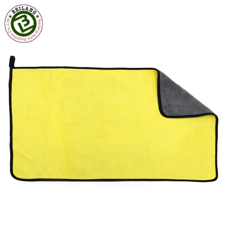 600gsm 60*40cm Super High Quality Microfiber Car Drying Towel Car Detailing Wash Towel