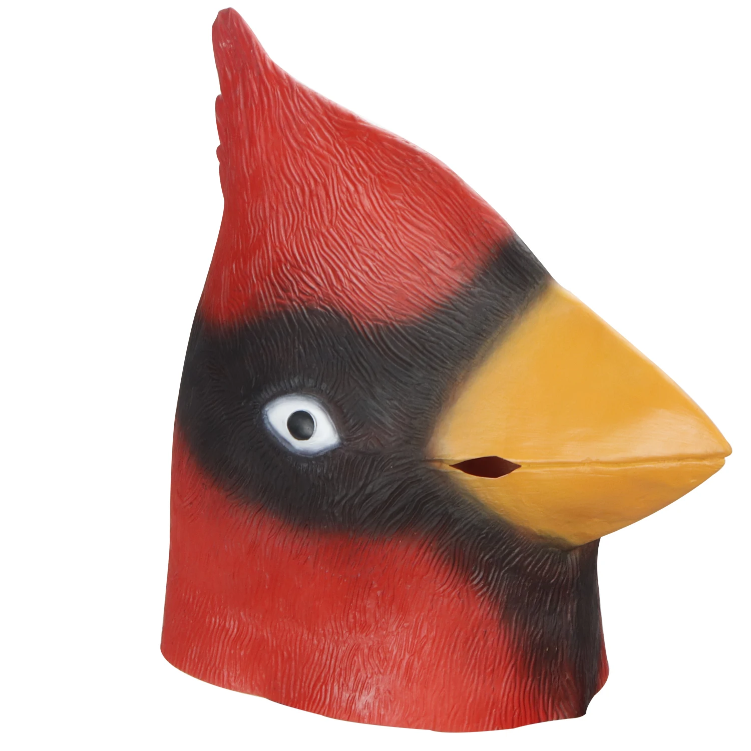 adult Party Costume game cute funny mask black red animal birds headwear Carnival Cosplay mask animal leopard head latex mask