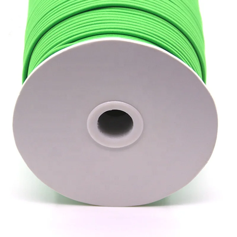 2mm Garment Accessories Latex Cord Elastic String Round Rope Round Elastic Cord