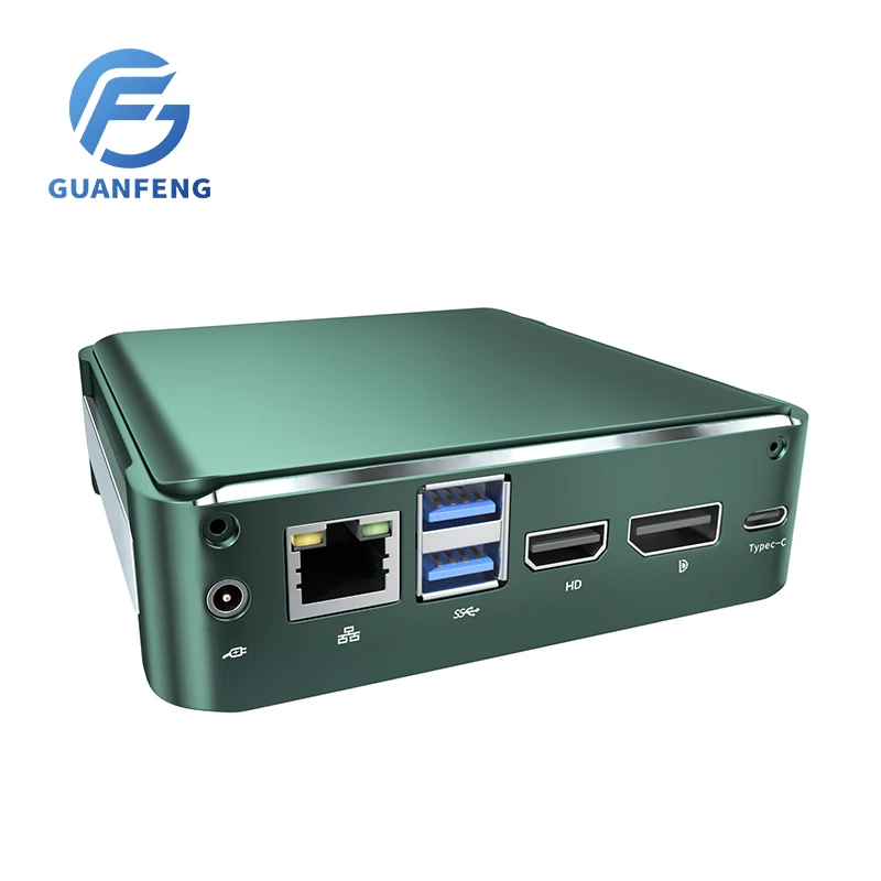 8-го поколения мини ПК Core I7 8565U i5 8250U 4 ядра 8 потоков 2 * DDR4 1 * LAN M.2 NVMe компьютер Win10 Pro Linux WiFi USB-C DP HD