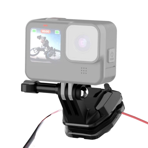Wholesale Dropshipping PULUZ Motorcycle Windshield Action Camera Mount Clip for GoPro Hero 12