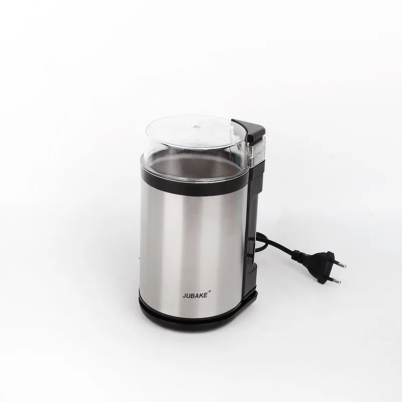 JUBAKE  new design Popular stainless steel manual burr portable electric coffee bean grinder