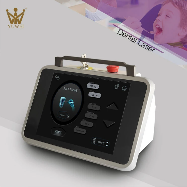 YUWEI 2022 Dental Lasers Sale 445nm 650nm 980nm  1470Nm Diode Laser Dental Endolifting Machine On Big Sale