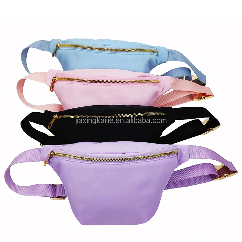2024 Casual Trend Street Style Nylon Waist Bag For Women