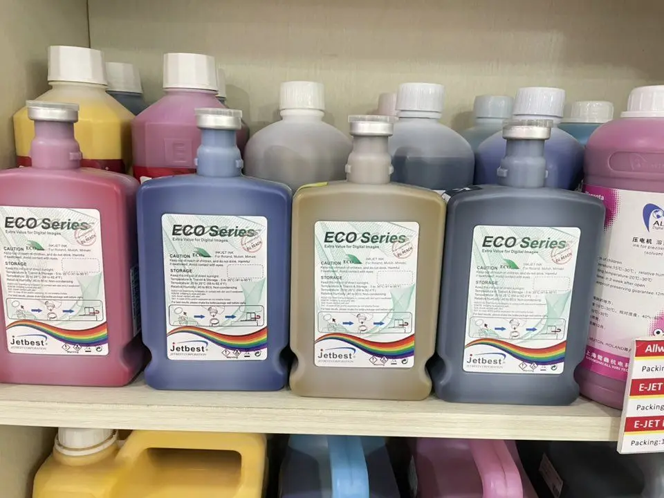 500ml High Quality Jetbest Eco Solvent Max ESL3 Ink for Ro- land BN-20/RE-640/RS-540/RS-640/SP-300i/ SP-540i/ VP-300i/ VP-540i