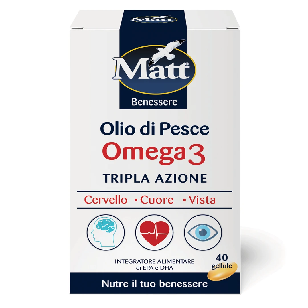 Made In Italy Health Supplements Fish Oil Omega 3 Epa Dha Triple Action Brain Heart And Eyesight For Export