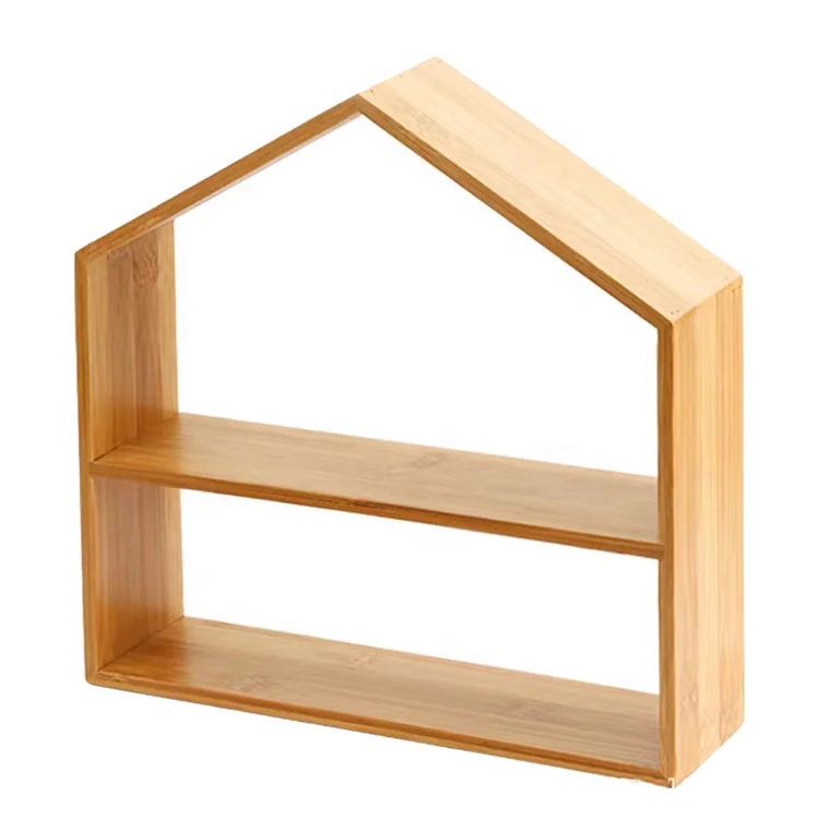Wooden House Shaped Cupcake Stand for Birthday Wedding Party Dessert Decoration Cake Display Stands