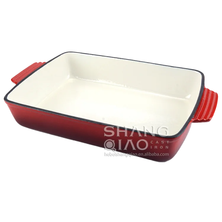 6 piece custom color cookware set cast iron casserole dutch oven Enamel Cast Iron Cookware Set