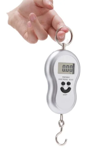10kg Rated Load Supply 40kg Digital Travel Luggage Weighing Hanging Scale