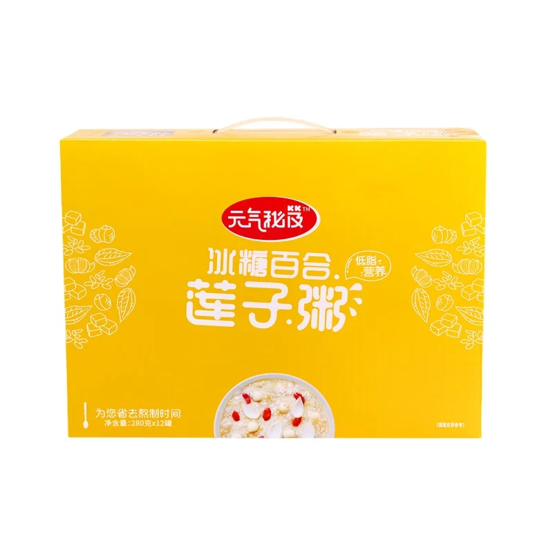 Box Package Lotus Seed Instant Instant Health Congee