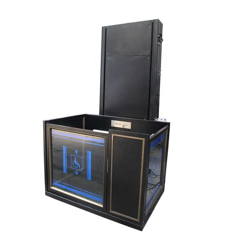 Hydraulic Wheel Chair Lifting Table Provide Multiple Access Points Elevator Vertical Platform Lifts with Protection System