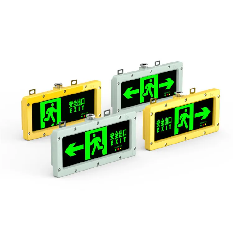 Горячая распродажа! ATEX 220vac взрывозащищенный LED Признаки Выхода 90 минут аварийная лампа световой индикатор